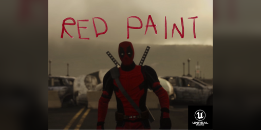 Cover image for Red Paint (Deadpool Game)