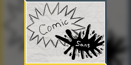 Cover image for Comic Sans