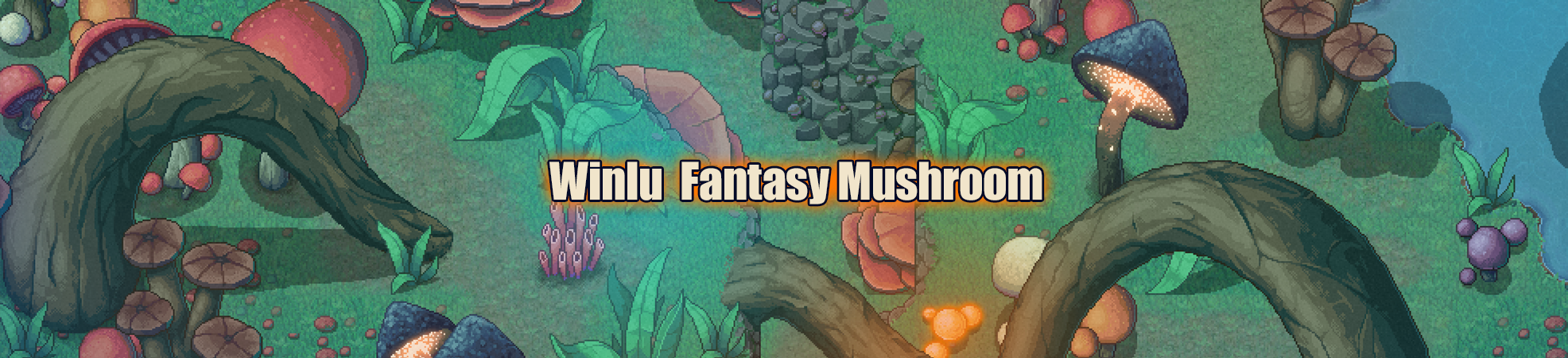 Winlu Fantasy Tileset - Mushroom Forest