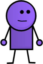 Purple man