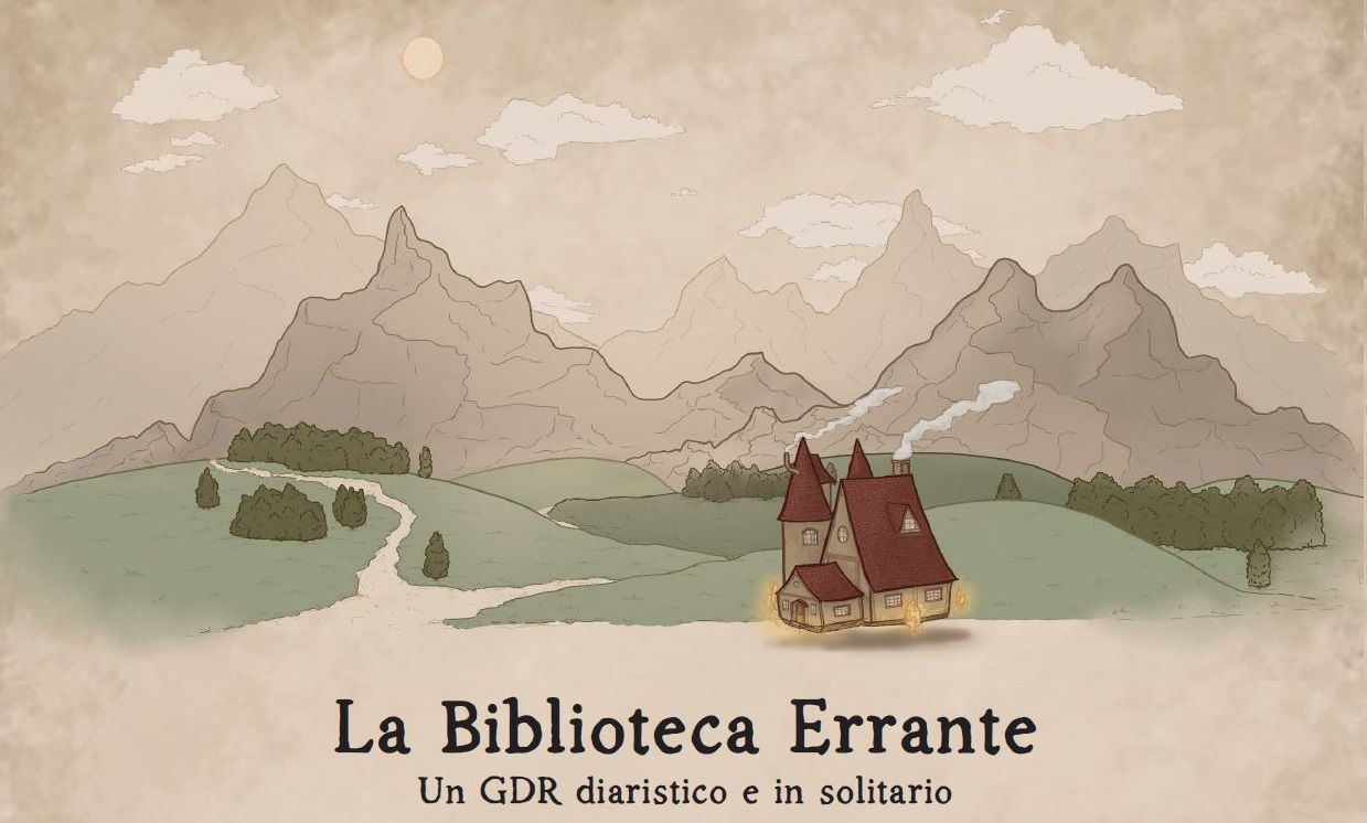 Cover image for La Biblioteca Errante (The Wandering Library) - ITA