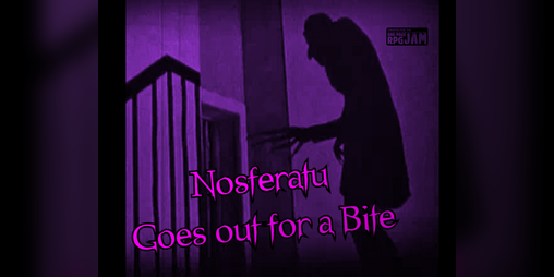 Cover image for Nosferatu Goes Out for a Bite