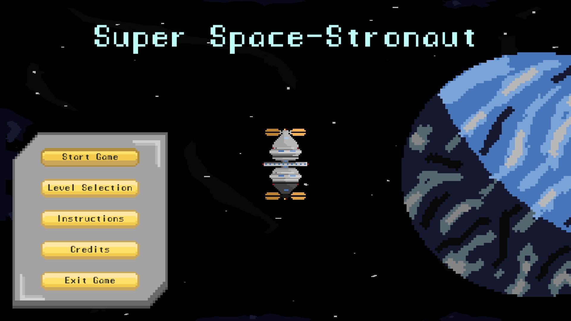 Cover image for Super Space-Stronaut