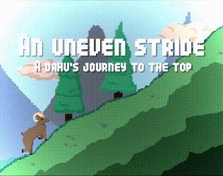 An uneven stride - A dahu's journey to the top