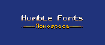 Humble Fonts - Monospace