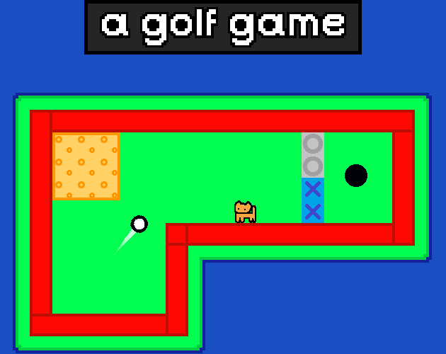 Cover image for A golf game
