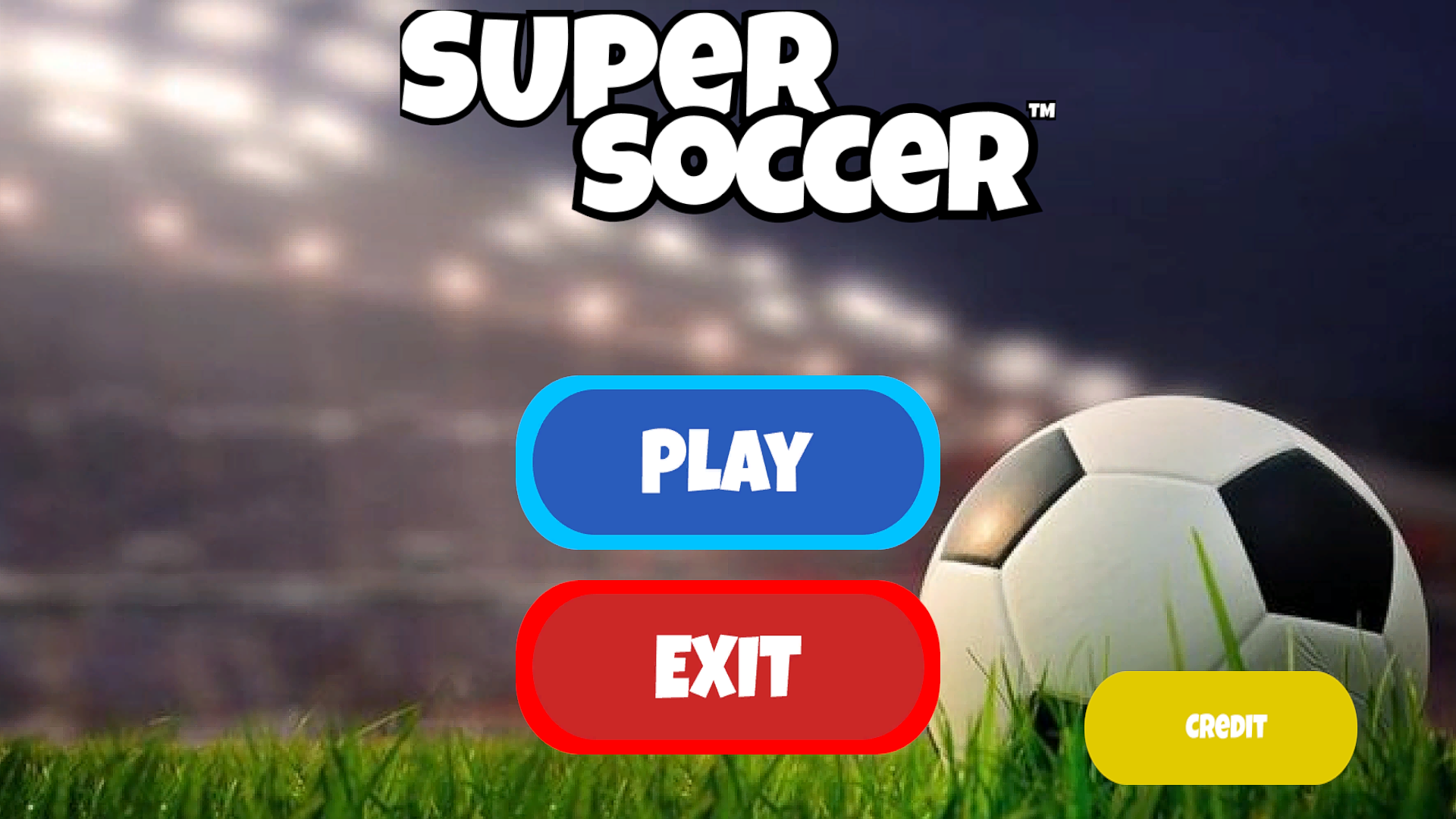 Supper Soccer - Simple Tennis Game 1vs1