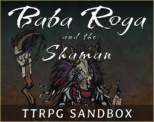 Baba Roga and the Shaman by PrintNplay