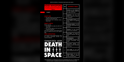 Cover image for Void Whispers