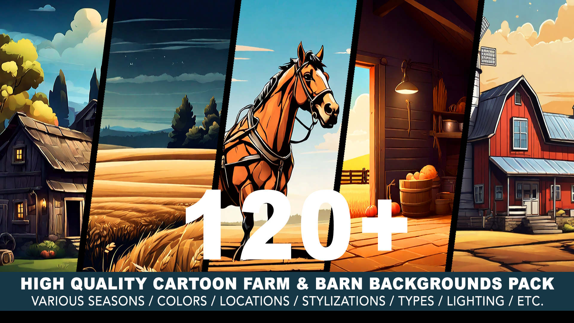 120+ FARM AND BARN BACKGROUNDS