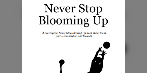 Cover image for Never Stop Blooming Up