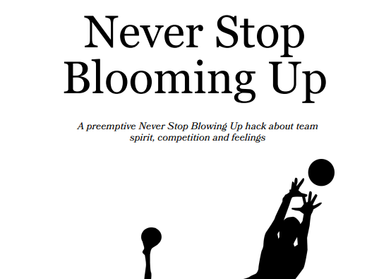 Cover image for Never Stop Blooming Up