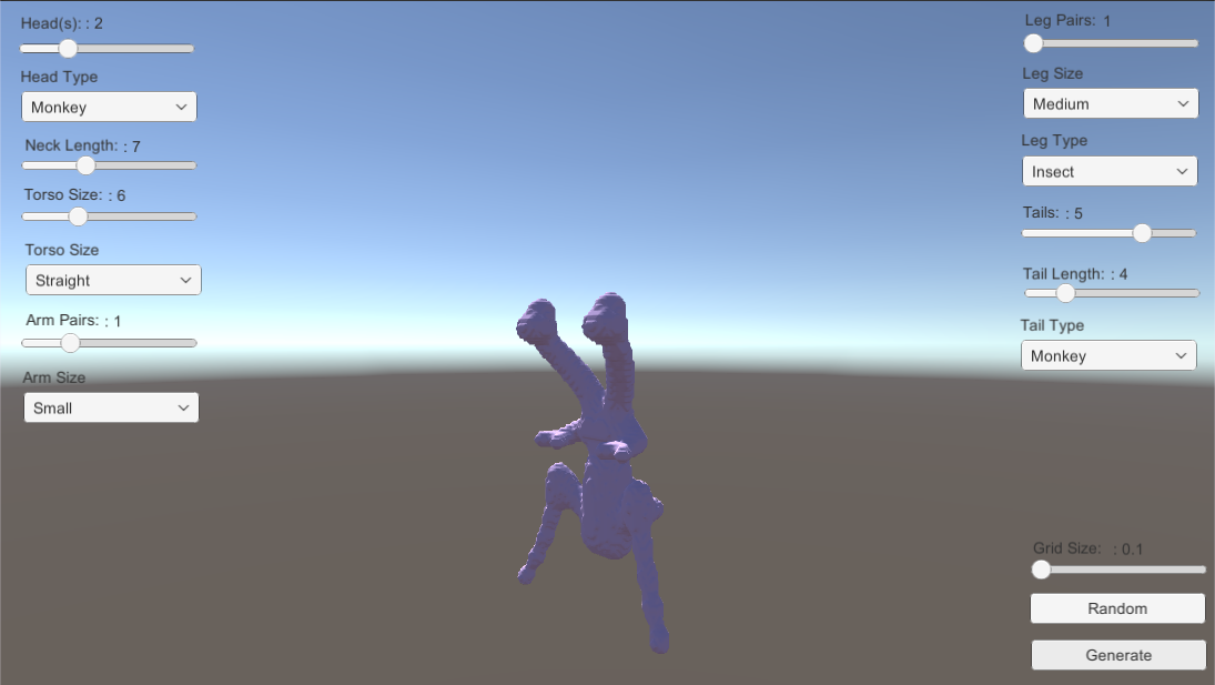 Creature Generator