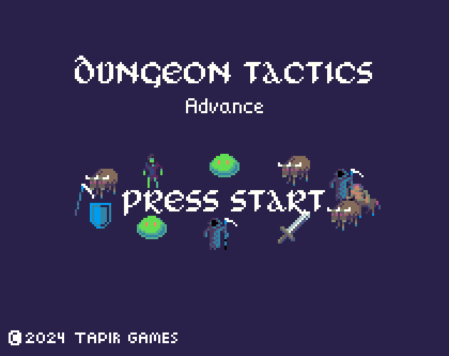 Cover image for Dungeon Tactics Advance