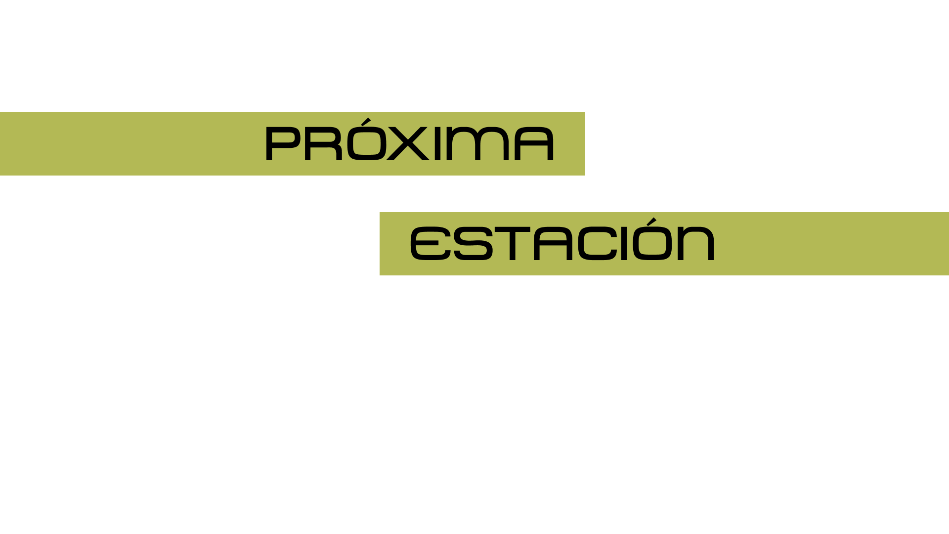 Próxima estación