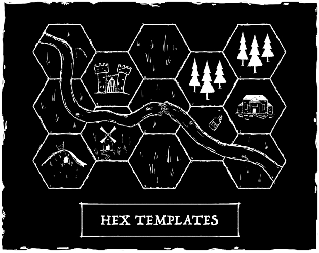 The Ninth Vault Hex Map Templates v2 by The Ninth Vault