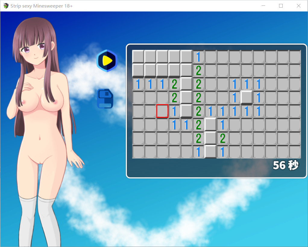 Cover image for Strip sexy Minesweeper 18+