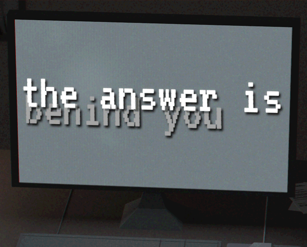 The Answer Is Behind You cover