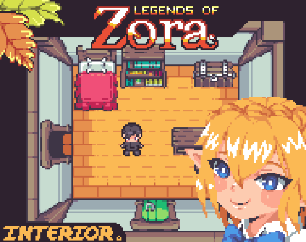 Legends of Zora ー Interior Tileset