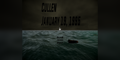 Cover image for Cullen: January 19, 1995