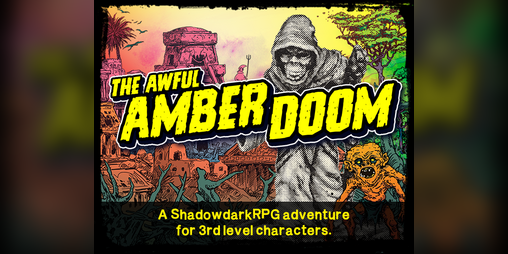 Cover image for The Awful AMBER DOOM