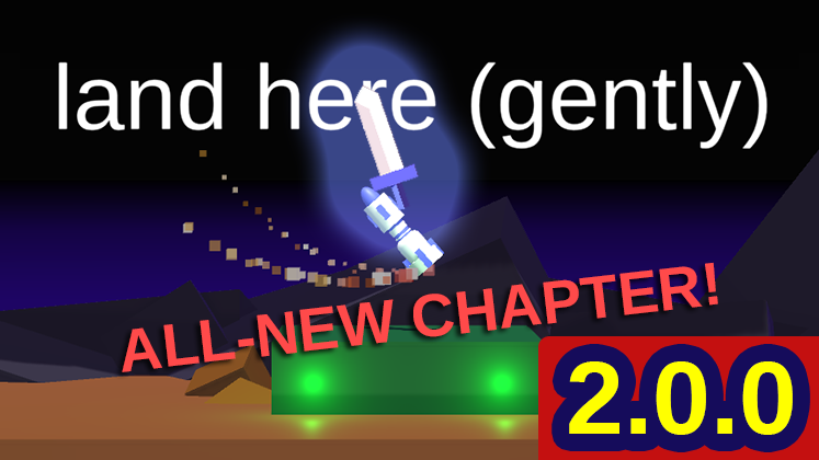 Cover image for land here (gently) 2.0.0