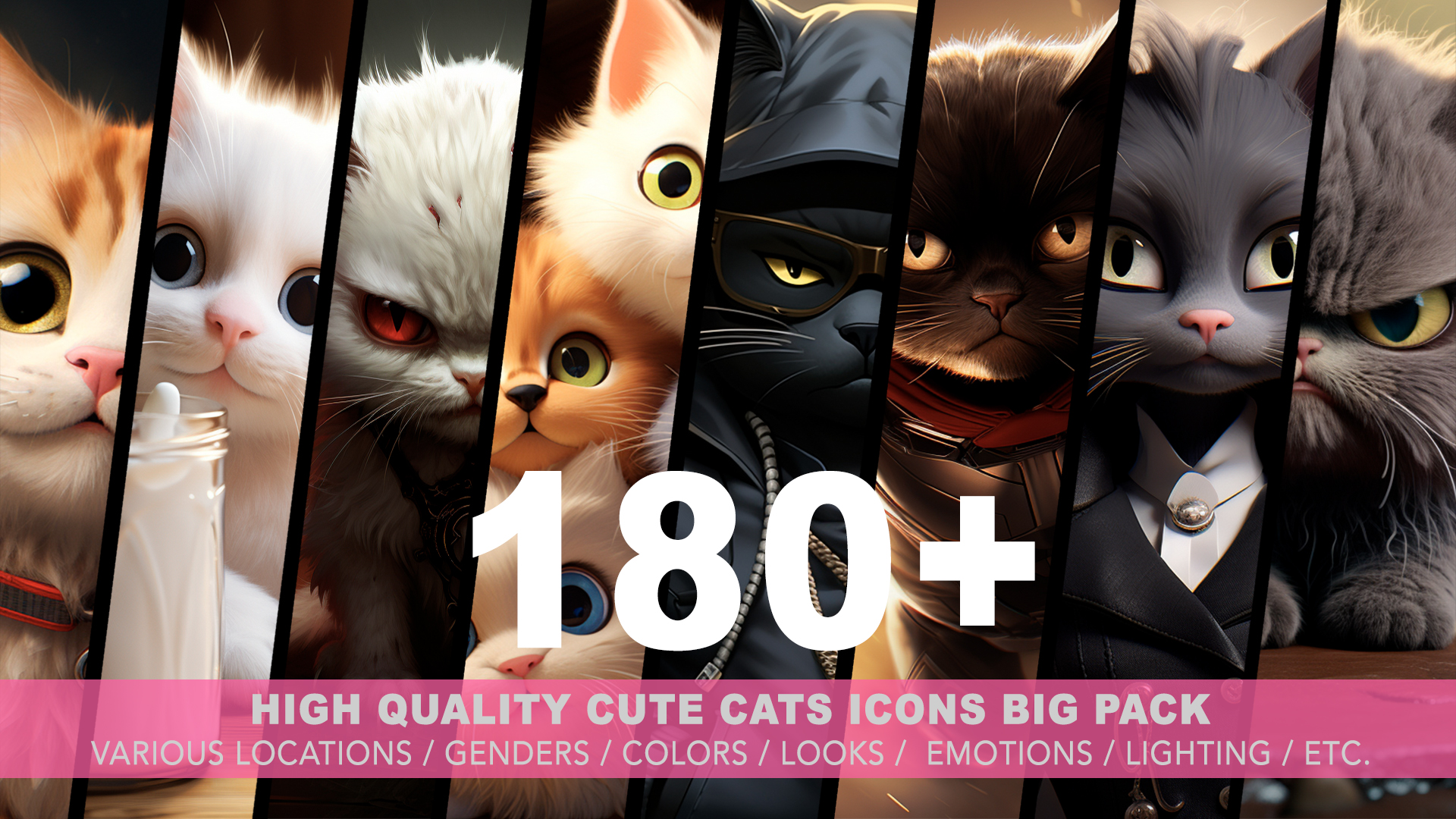 180+ CATS AVATARS