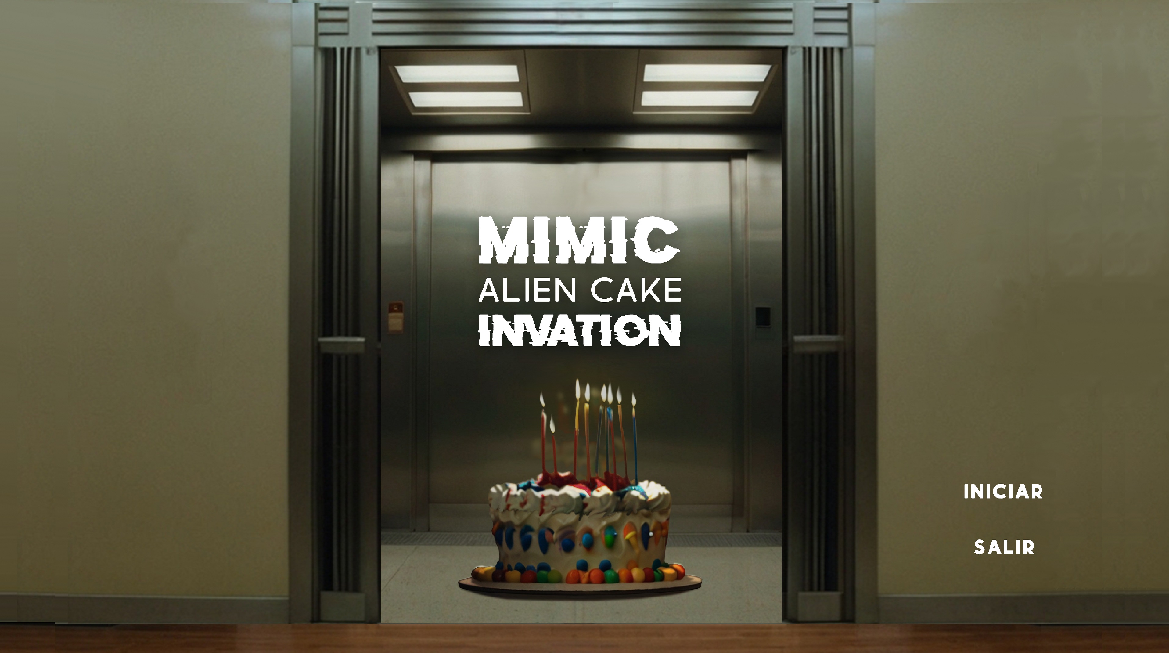 Mimic alien cake invasion