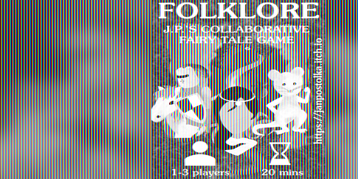 Cover image for FOLKLORE, J.P.'s Collaborative Fairy Tale Game
