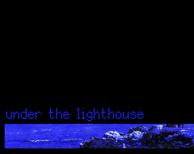 Cover image for under the lighthouse