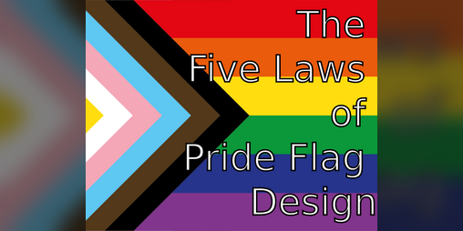 Cover image for The Five Laws of Pride Flag Design