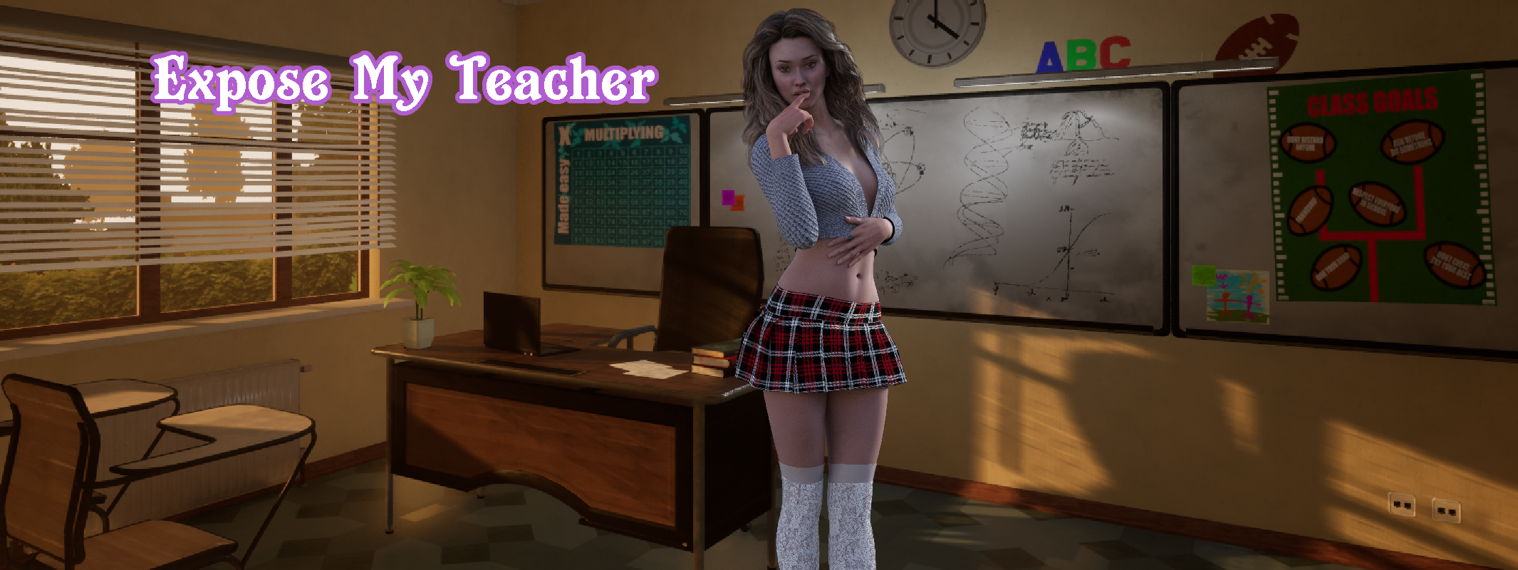 Expose My Teacher (A Wife And Mother fan game) Unreal Engine v.0.3