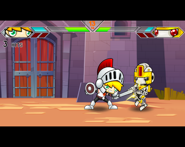 Cover image for [DEMO] alunula fight g - ROBOT VS KNIGHT