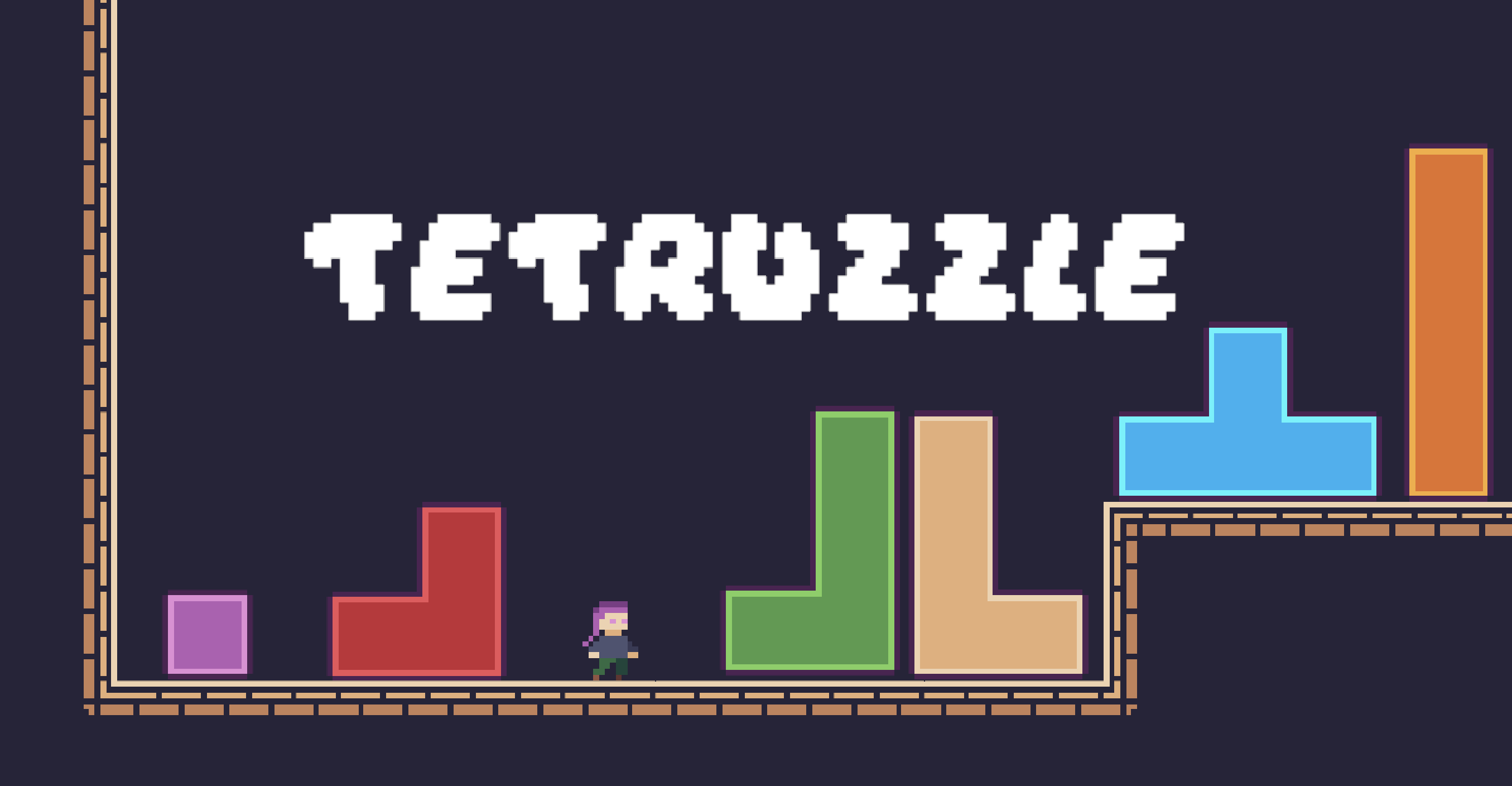 Cover image for Tetruzzle - A tetris and a puzzle !