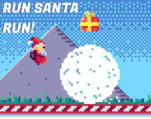 Run Santa run!