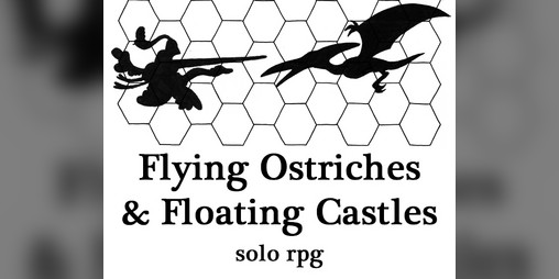 Cover image for Flying Ostriches & Floating Castles Printable Peripherals