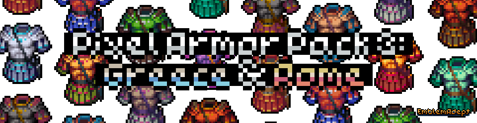 Pixel Armor Pack 3: Greece & Rome