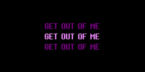 Cover image for GET OUT OF ME