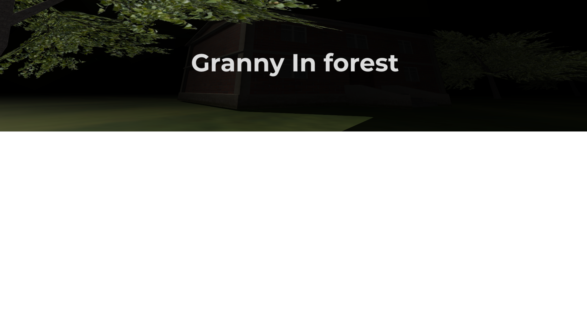 Granny in forest