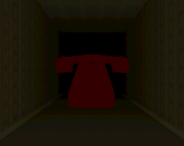 There's a corridor with no end in front of you, what can't you see? cover