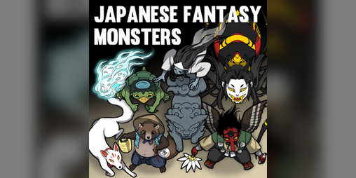 Cover image for Japanese Fantasy Monsters Token Pack
