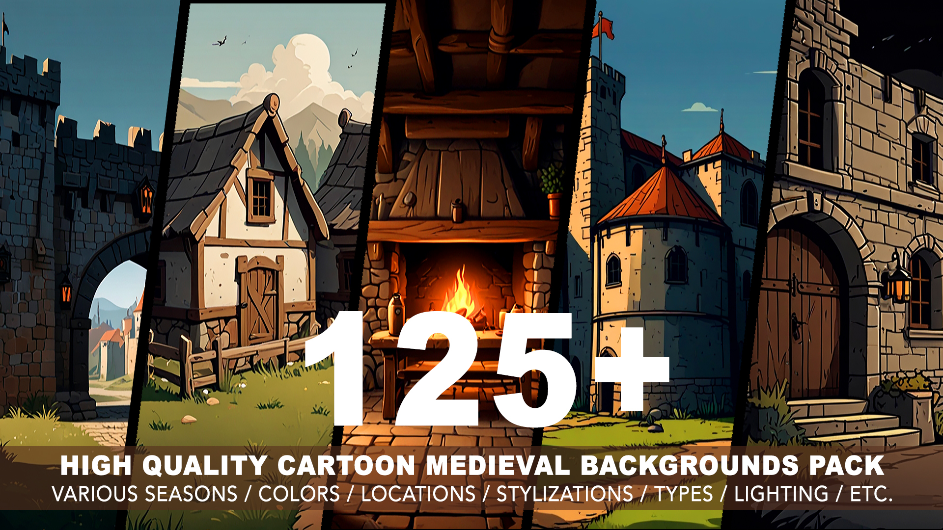 125+ MEDIEVAL BACKGROUNDS