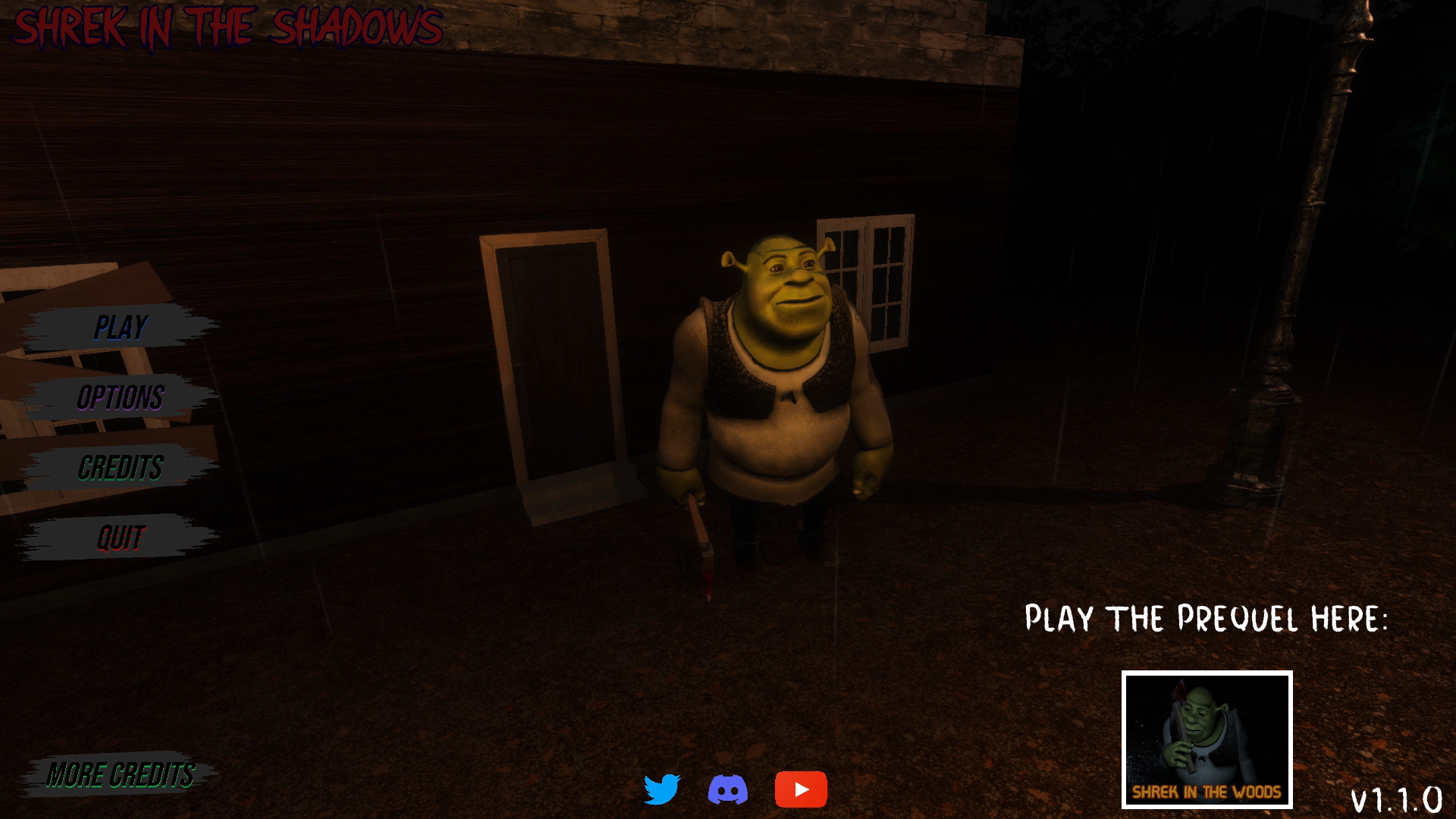 Shrek In The Shadows