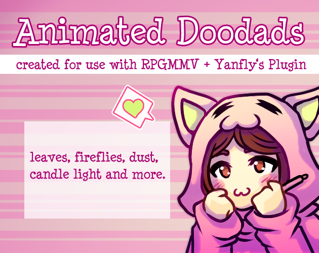 Rpg Maker Mv Animated Doodads Graphic Pack By Plueschkatze