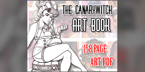 Cover image for CanaryWitch Art Book