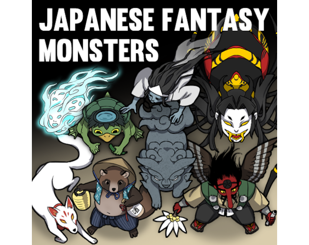 Japanese Fantasy Monsters Token Pack