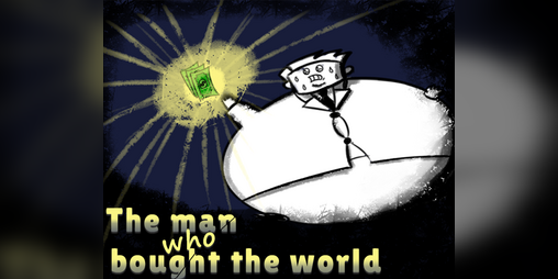 Cover image for The Man who bought the world