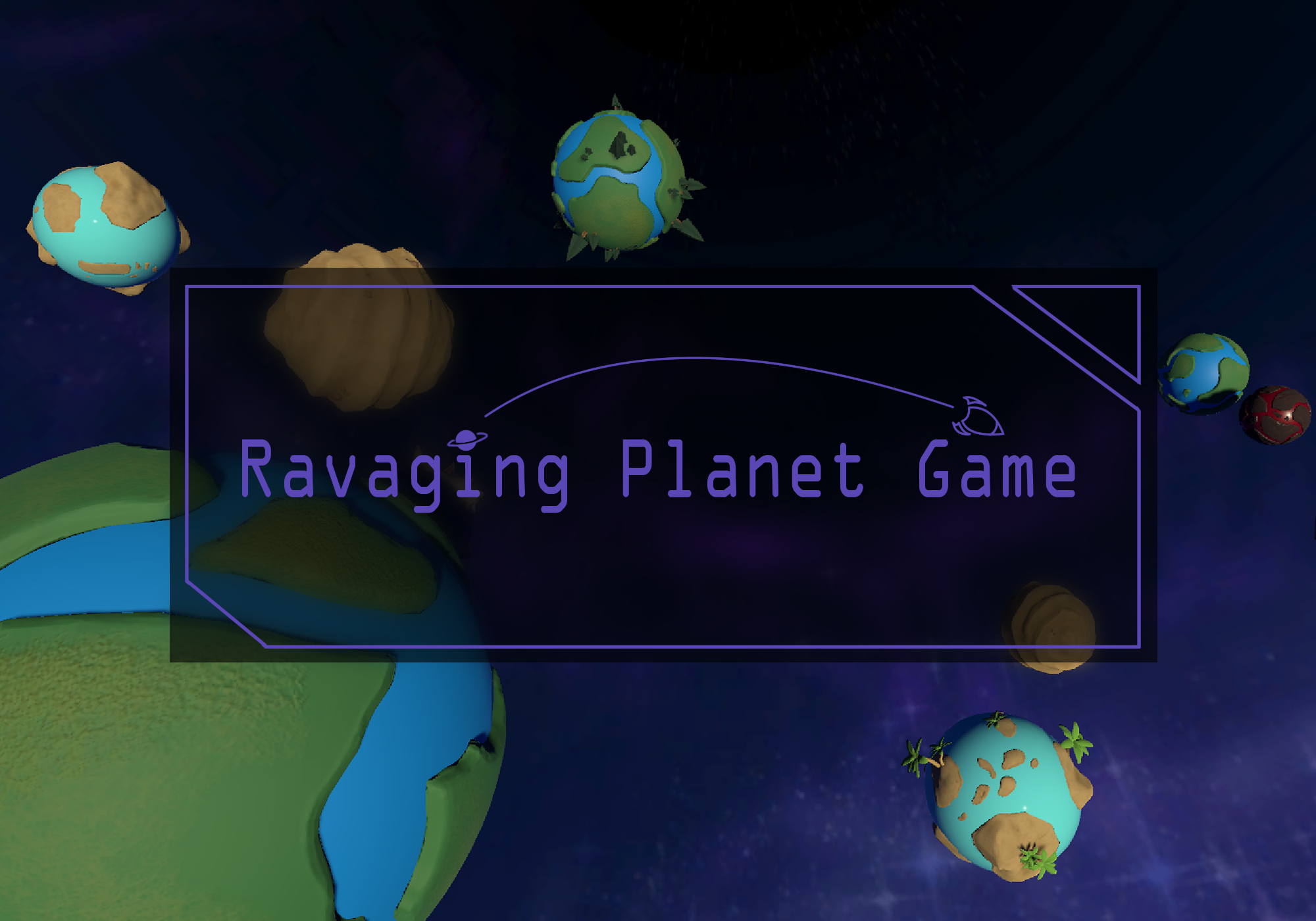 Cover image for Ravaging planet game
