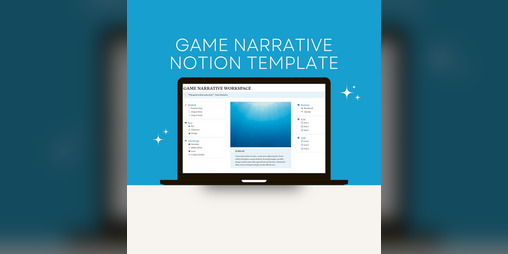 Cover image for Game Narrative Notion Template