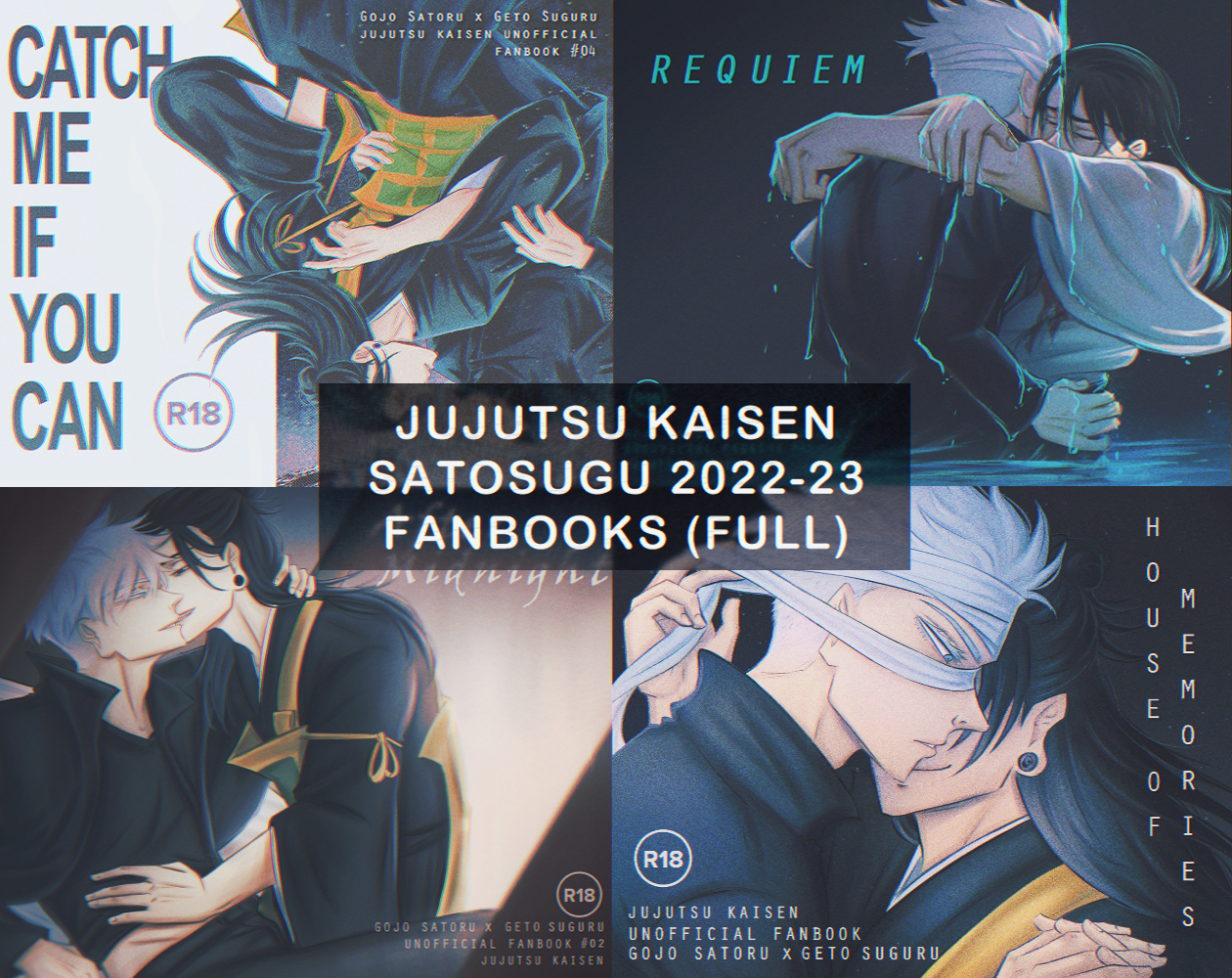 Jujutsu Kaisen | Satosugu 2022-23 Fanbooks